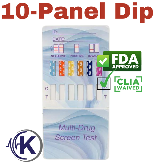 10-Panel Dip Card (4104)