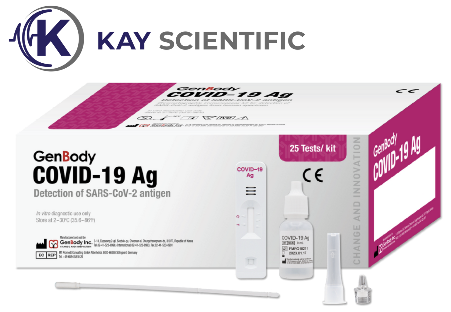 GenBody COVID-19 (POC) Antigen Rapid Test