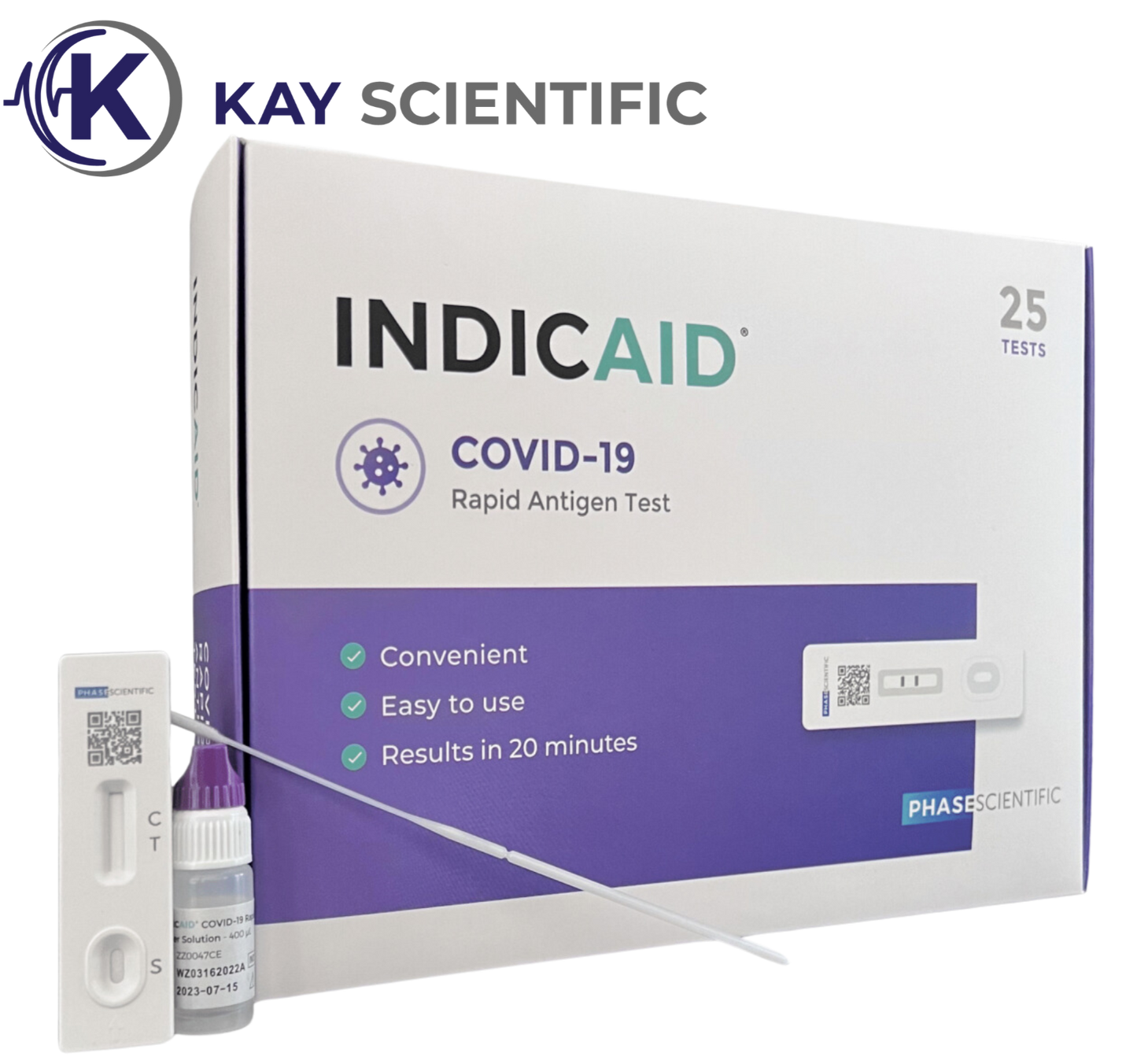 Indicaid COVID-19 (POC)Antigen Rapid Test