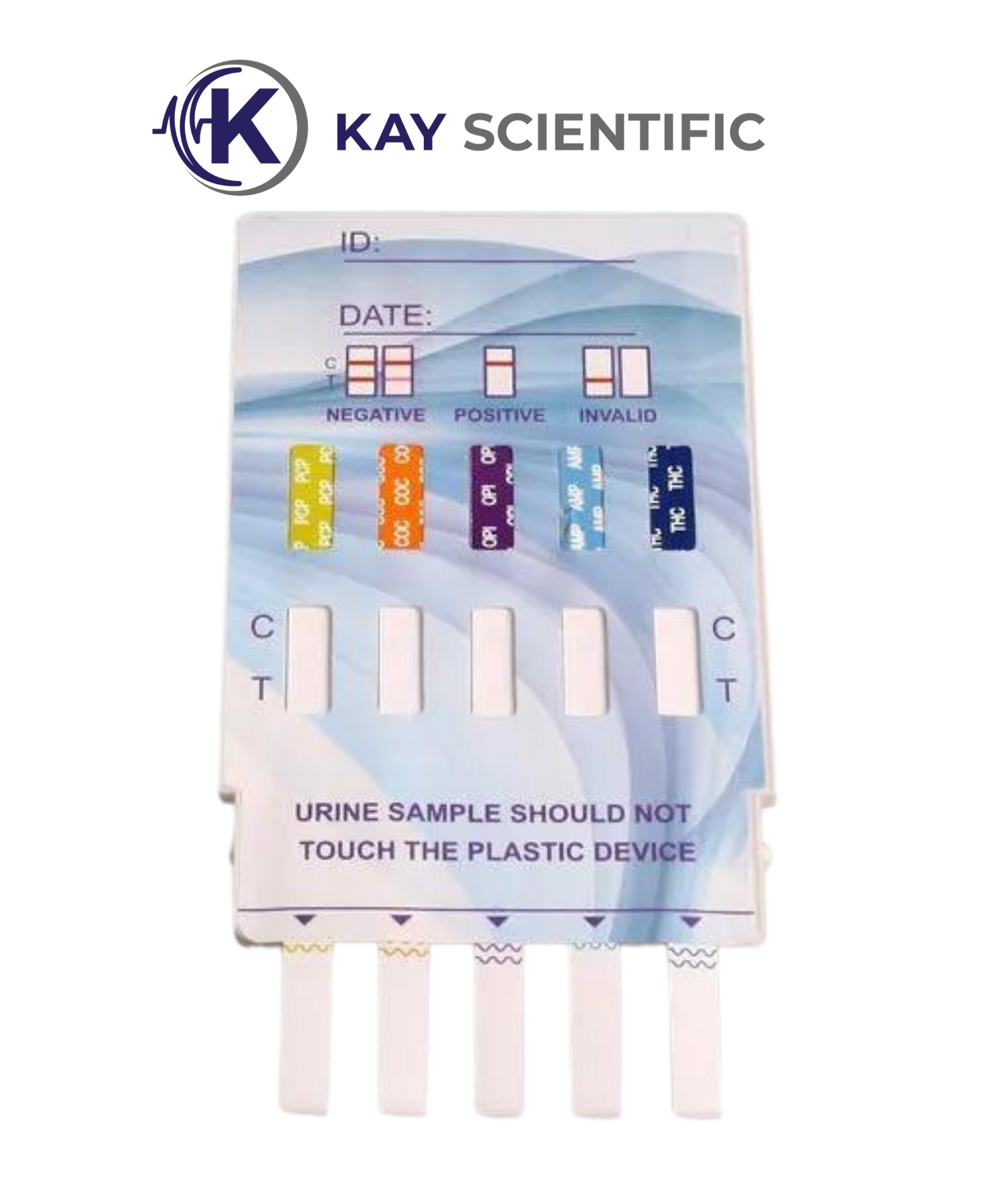 10 Panel Dip Card, CLIA Waived (4104)