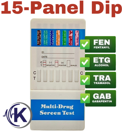 15 Panel Dip Card, W/ETG, FEN, TRA, & GAB (W12154)