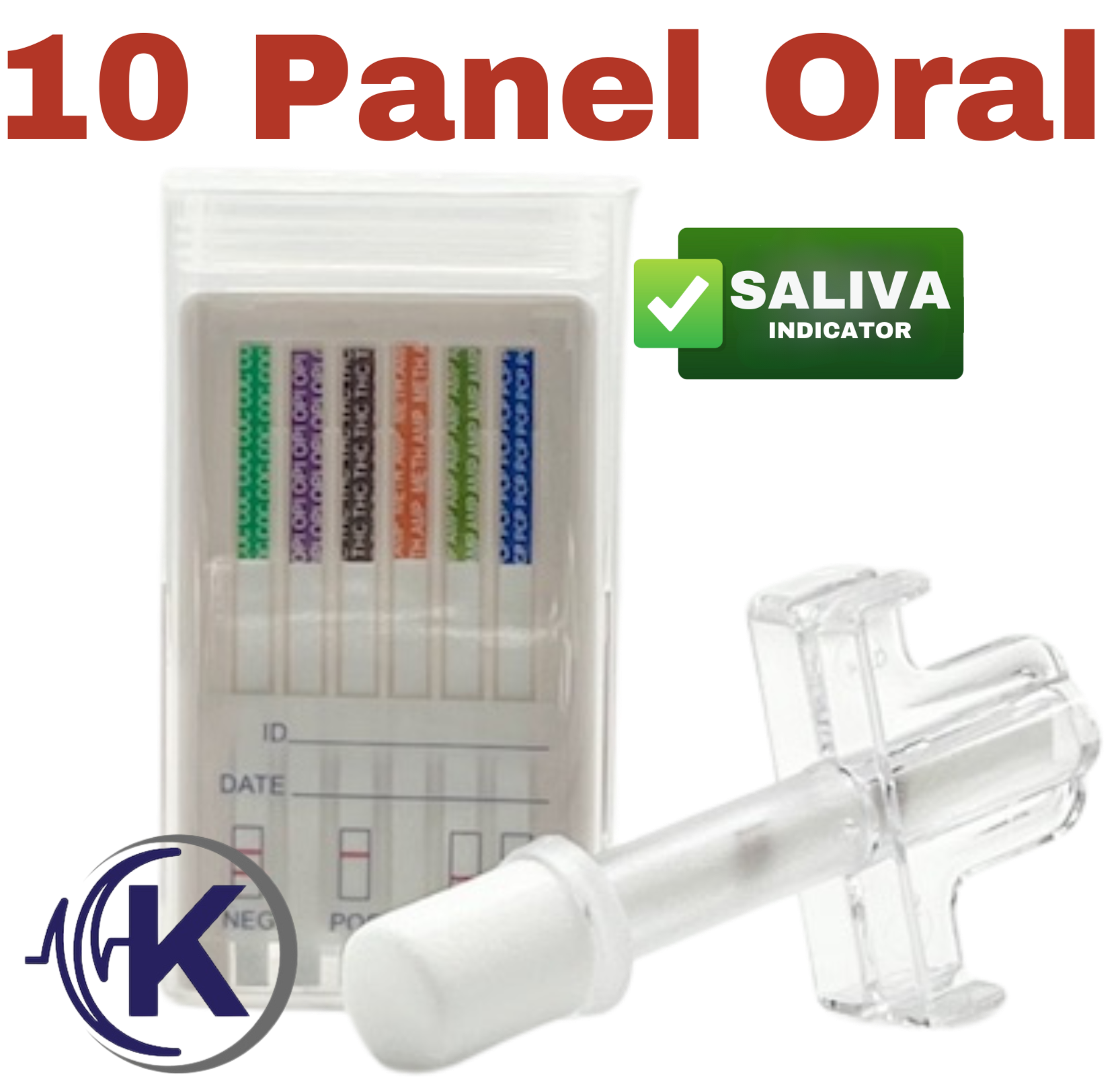10-Panel Oral Cube Saliva Test (17104) – Kay Scientific