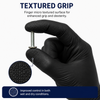 Diamond IF36 Examination Powder-Free Black Nitrile Gloves