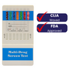 4 Panel Dip Card, CLIA Waived (W144)