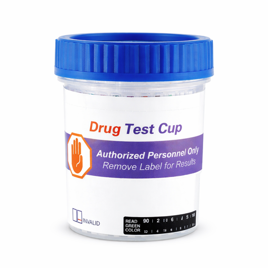 12-Panel Tapered Urine Drug Test Cup (HCDOAEW-6125)