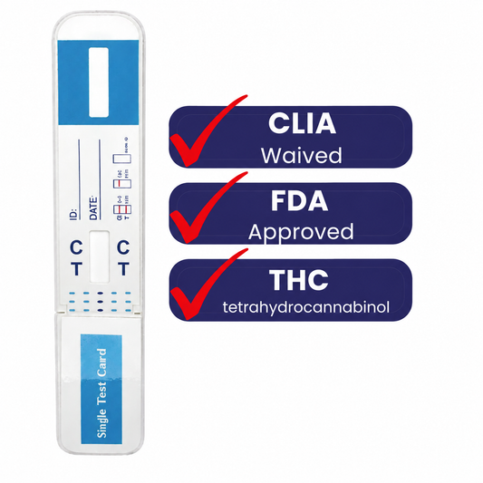 Single Test Dip Card, THC