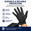 Diamond IF36 Examination Powder-Free Black Nitrile Gloves