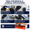 Diamond IF36 Examination Powder-Free Black Nitrile Gloves