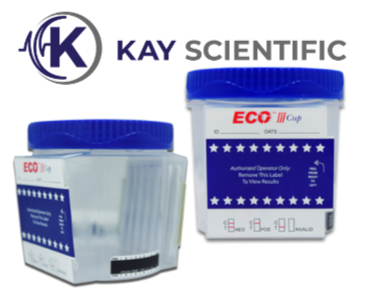 12-Panel ECO-III Flat Drug Test Cup W/ ADU CLIA WAIVED (9124 W/AD)