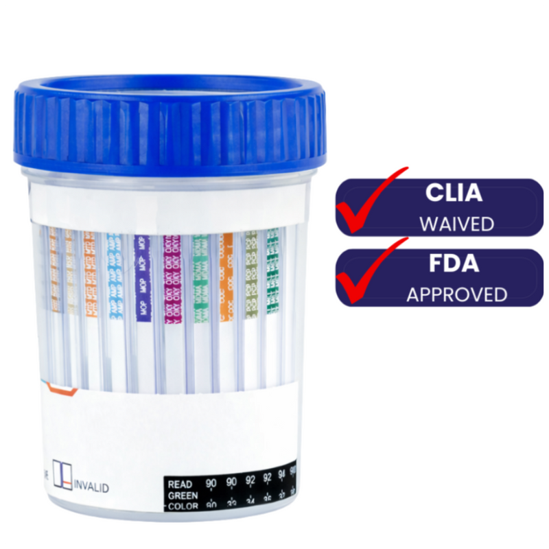 10-Panel Clicker Drug Test Cup (3104)