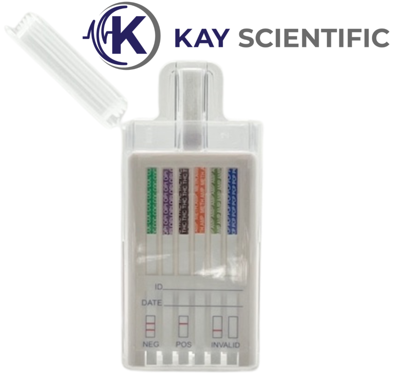 6-Panel Oral Cube Saliva Test W/ Alcohol (164-ALCO)