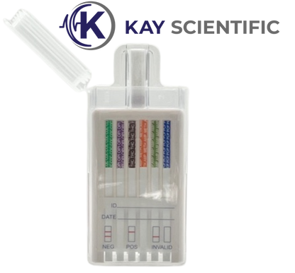 6-Panel Oral Cube Saliva Test W/ Alcohol (164-ALCO)