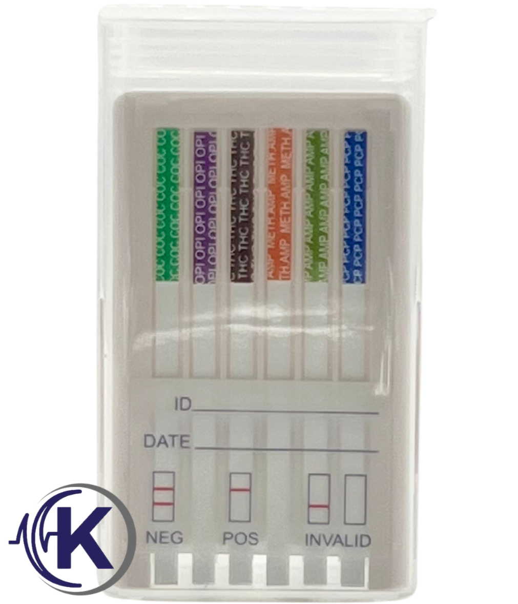6-Panel Oral Cube Saliva Test W/ Alcohol (164-ALCO)