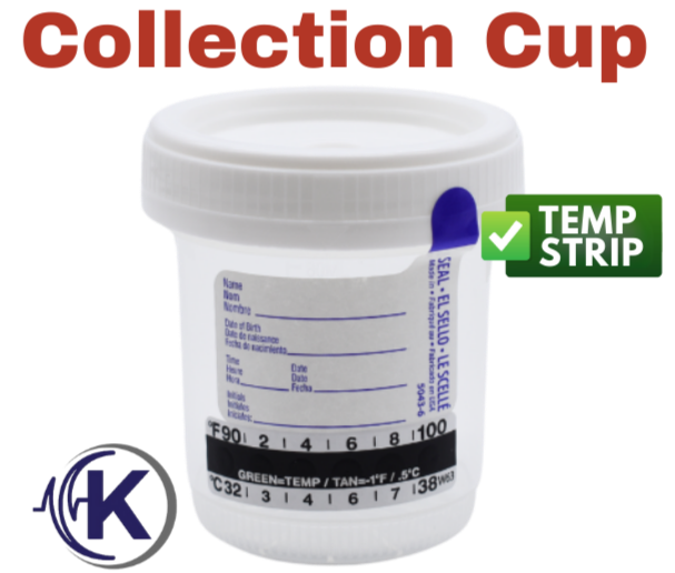 Collection Cup Sign Collection Cup 90ml W/LID – Kay Scientific