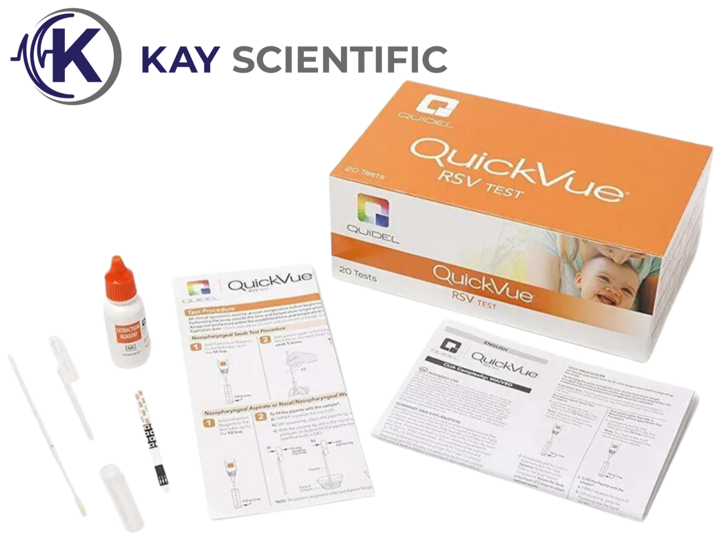 QUIDEL® QuickVue® Respiratory Syncytial Virus (RSV) Test