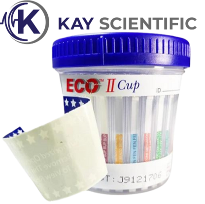 12-Panel ECO-II Drug Test Cup W/ ADU CLIA WAIVED (13124 W/AD)