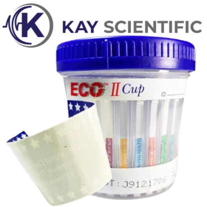 13-Panel ECO-II Drug Test Cup W/ ETG, K2, FEN, & ADU (37124)