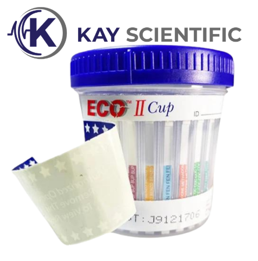 19-Panel MEGA ECO-II Drug Test Cup W/ ETG, K2, FEN, & ADU (03194)