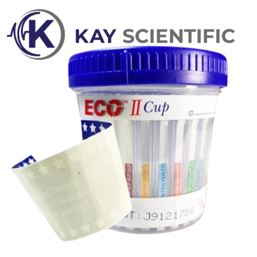 6-Panel ECO-II Drug Test Cup CLIA WAVED (264)