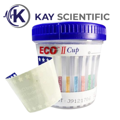 6-Panel ECO-II Drug Test Cup CLIA WAVED (264)