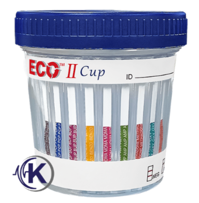 19-Panel MEGA ECO-II Drug Test Cup W/ ETG, K2, FEN, & ADU (03194)
