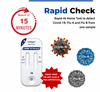 Rapid Check COVID-19/Flu A&B Rapid Test CLIA WAIVED & FDA CLEARED OTC (2 tests per pack)