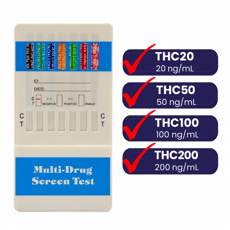 4-panel Multi-Level THC Urine Test (W2344)